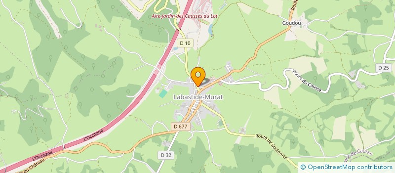 localisation de l'entreprise MADAME ELISABETH VAN HEERBEEK  CUR DE CAUSSE