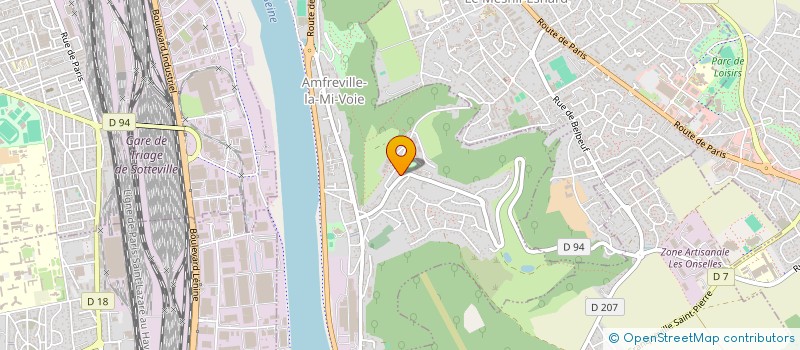 localisation de l'entreprise MADAME ELISABETH VARLET  AMFREVILLE-LA-MI-VOIE