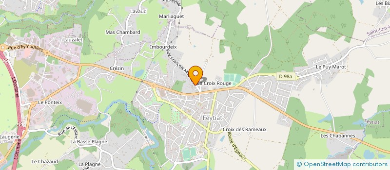 localisation de l'entreprise MADAME ELISABETH VERGNOLE à FEYTIAT