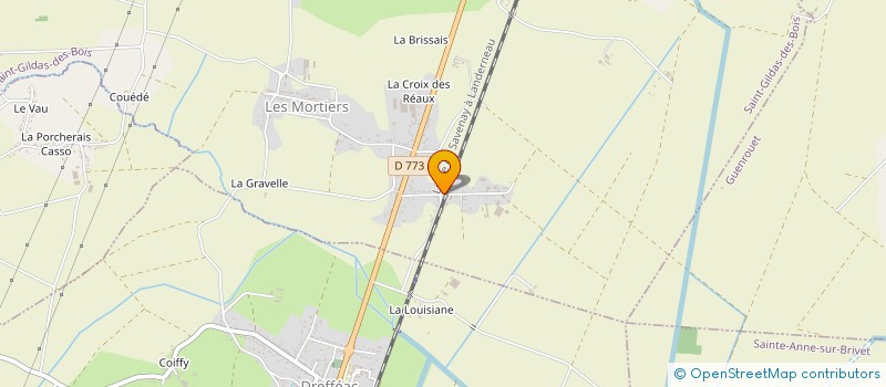 localisation de l'entreprise MADAME ELISABETH VERNAZ  SAINT-GILDAS-DES-BOIS