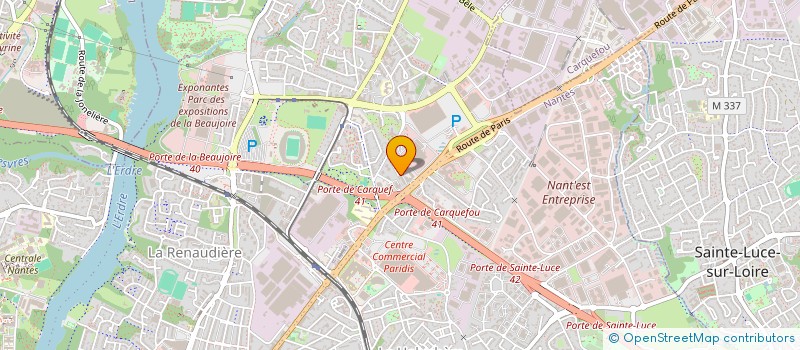 localisation de l'entreprise MADAME ELISABETH VERRIERE à NANTES