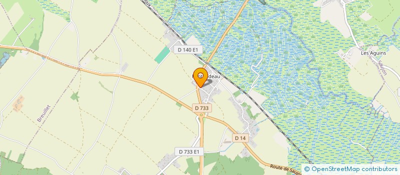 localisation de l'entreprise MADAME ELISABETH VIAUD  SABLONCEAUX