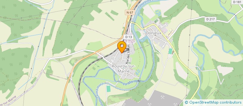 localisation de l'entreprise MADAME ELISABETH VIGEANNEL à ROUVROY-SUR-MARNE