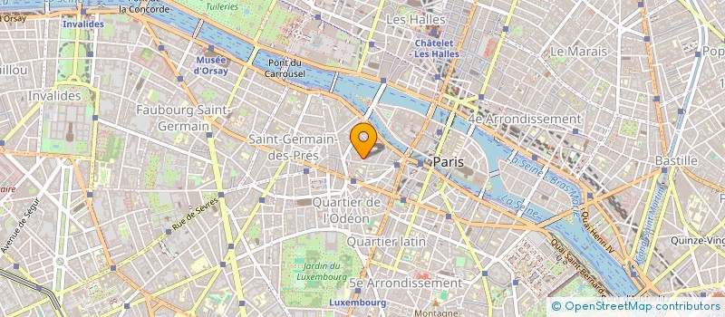 localisation de l'entreprise MADAME ELISABETH VILLEFRANCHE  PARIS