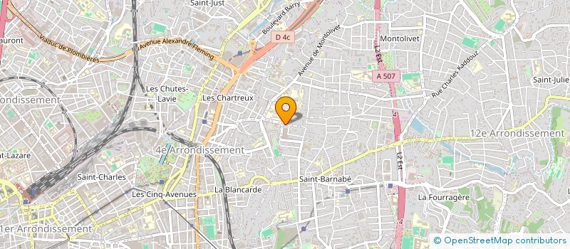 localisation de l'entreprise MADAME ELISABETH VINCENT à MARSEILLE