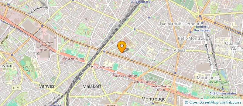 localisation de l'entreprise MADAME ELISABETH VOLNIN  PARIS