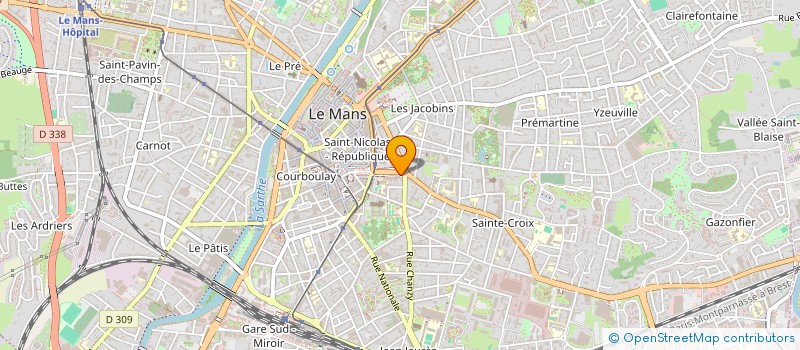localisation de l'entreprise MADAME ELISABETH WIDIANTI à LE MANS