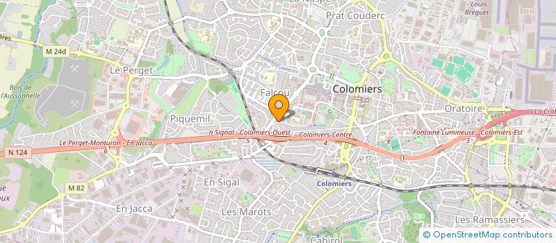 localisation de l'entreprise MADAME ELISABETH ZOBEIDE à COLOMIERS