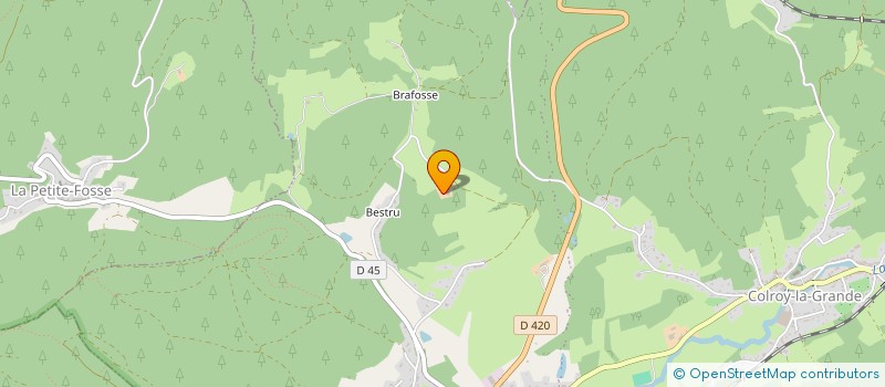 localisation de l'entreprise MADAME ELISABETH ZORINO à PROVENCHERES-ET-COLROY