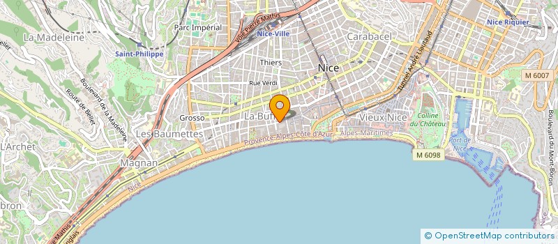 localisation de l'entreprise MADAME ELISABETTA CASTELLANO à NICE
