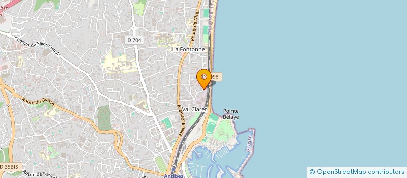 localisation de l'entreprise MADAME ELISABETTA CERUTTI à ANTIBES