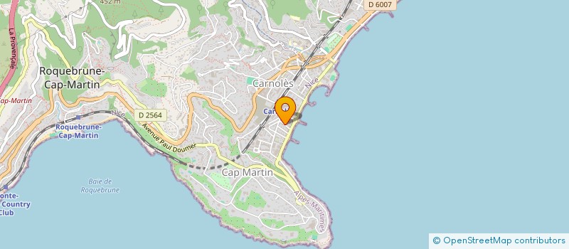 localisation de l'entreprise MADAME ELISABETTA CHIANDETTI à ROQUEBRUNE-CAP-MARTIN