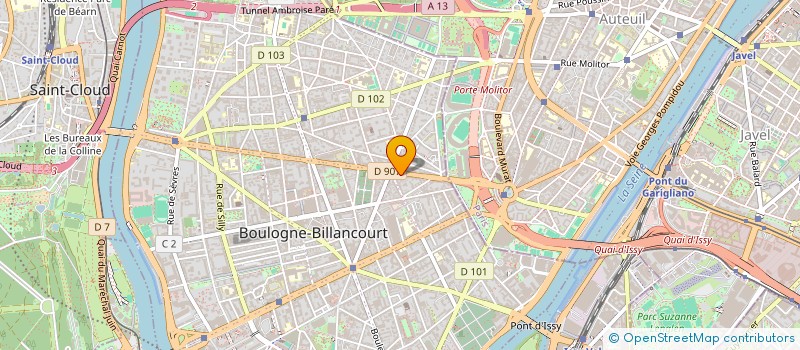 localisation de l'entreprise MADAME ELISABETTA MARCUCCI à BOULOGNE-BILLANCOURT