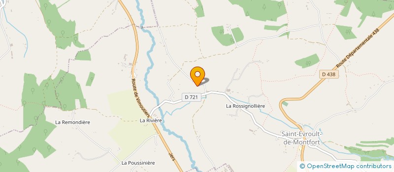 localisation de l'entreprise MADAME ELISABETTA PACIOLLA à SAINT-EVROULT-DE-MONTFORT