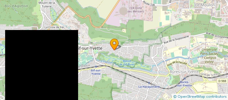 localisation de l'entreprise MADAME ELISABETTA TREVISAN  GIF-SUR-YVETTE