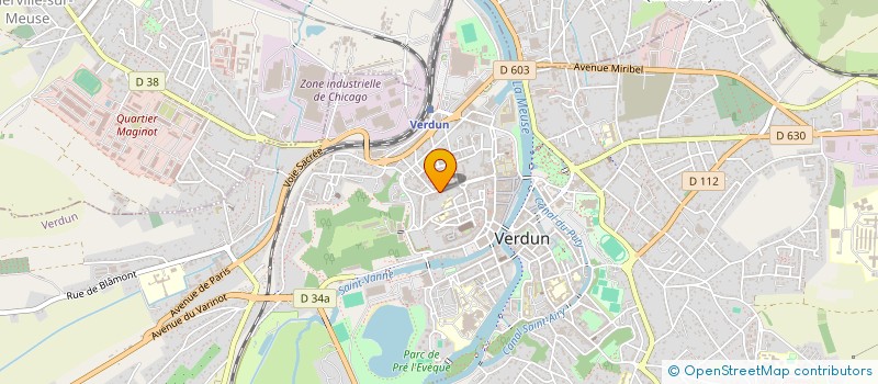 localisation de l'entreprise MADAME ELISABTEH GONCE à VERDUN