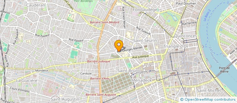 localisation de l'entreprise MADAME ELISANGELA ASSIS DO NASCIMENTO  TALENCE