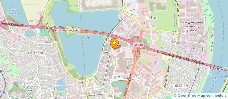 localisation de l'entreprise MADAME ELISAVETA VASINA  BORDEAUX