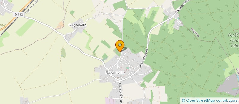 localisation de l'entreprise MADAME ELISE AASERUD  BAZAINVILLE