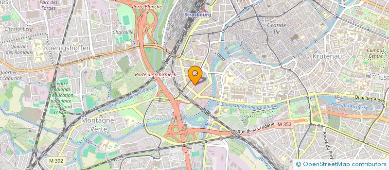 localisation de l'entreprise MADAME ELISE ALLOIN à STRASBOURG