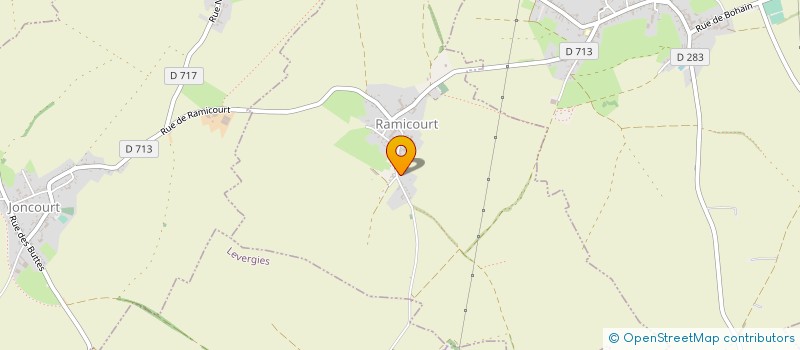 localisation de l'entreprise MADAME ELISE AMMEUX  RAMICOURT