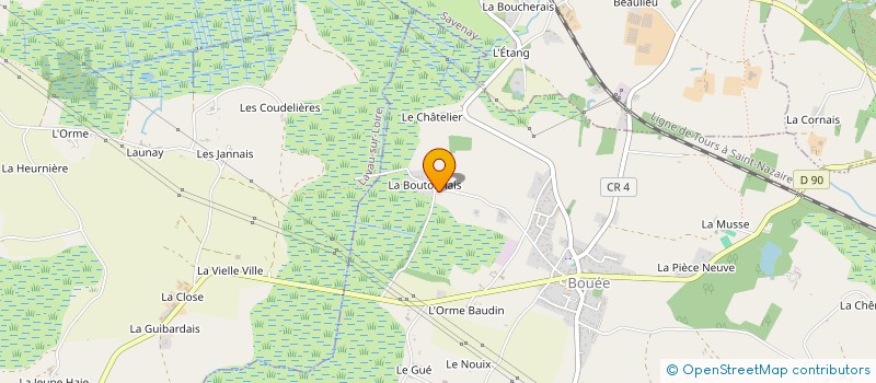 localisation de l'entreprise MADAME ELISE ARDEOIS  BOUEE