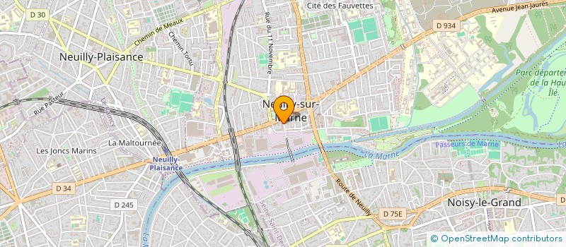 localisation de l'entreprise MADAME ELISE ARMAND à NEUILLY-SUR-MARNE