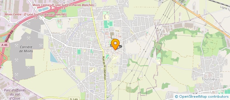 localisation de l'entreprise MADAME ELISE ARNAUD  MIONS