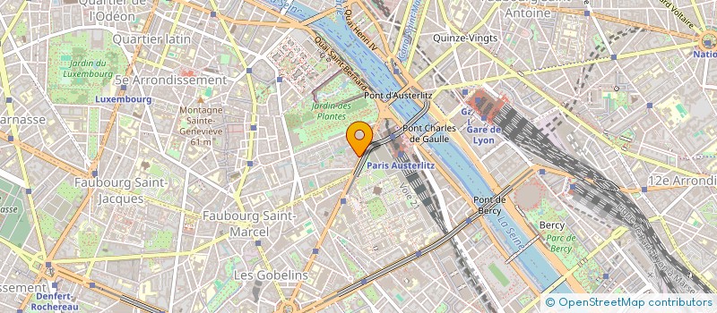 localisation de l'entreprise MADAME ELISE AUCLAIR  PARIS