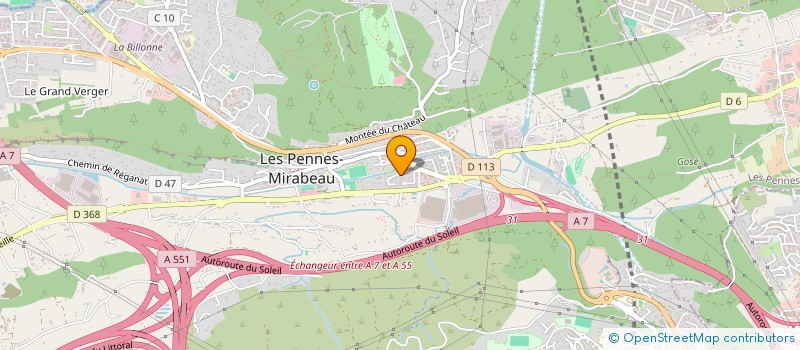 localisation de l'entreprise MADAME ELISE AZOULAY  CARRY-LE-ROUET