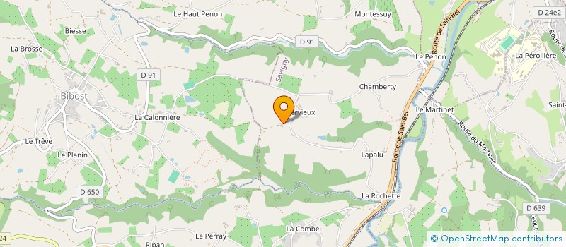 localisation de l'entreprise MADAME ELISE BARILLOT  SAVIGNY