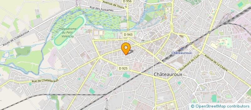 localisation de l'entreprise MADAME ELISE BARNAUD à CHATEAUROUX