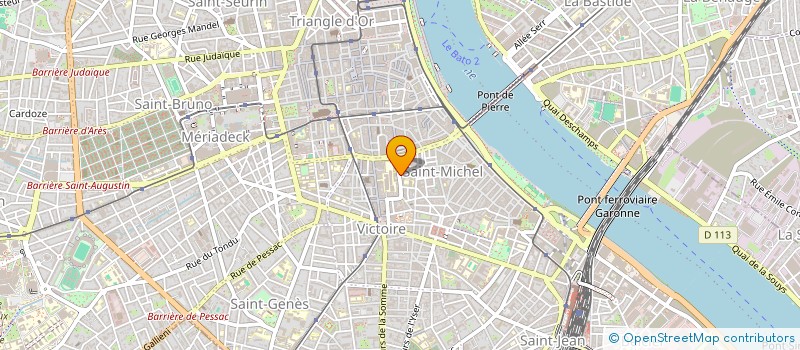 localisation de l'entreprise MADAME ELISE BARTHELME-SEIGNON  BORDEAUX