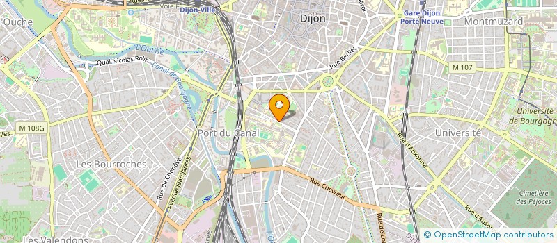 localisation de l'entreprise MADAME ELISE BAUMANN à DIJON