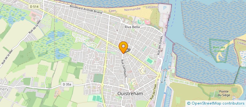 localisation de l'entreprise MADAME ELISE BECHADE  OUISTREHAM