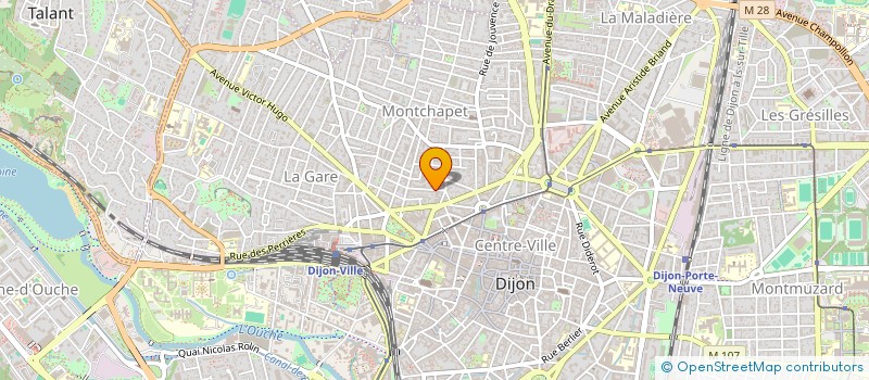 localisation de l'entreprise MADAME ELISE BEHIELS  DIJON