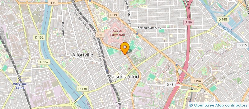 localisation de l'entreprise MADAME ELISE BERNEDE à MAISONS-ALFORT