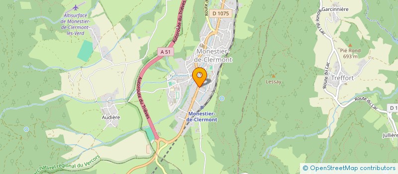 localisation de l'entreprise MADAME ELISE BERTIN  MONESTIER-DE-CLERMONT