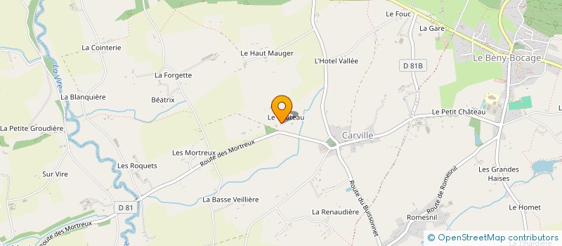 localisation de l'entreprise MADAME ELISE BERTRAND à SOULEUVRE EN BOCAGE