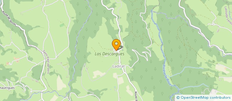 localisation de l'entreprise MADAME ELISE BLADOU  LADIRAT