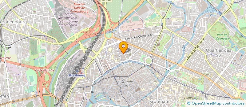 localisation de l'entreprise MADAME ELISE BOCK à STRASBOURG