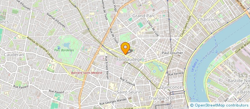 localisation de l'entreprise MADAME ELISE BOILLAT  BORDEAUX