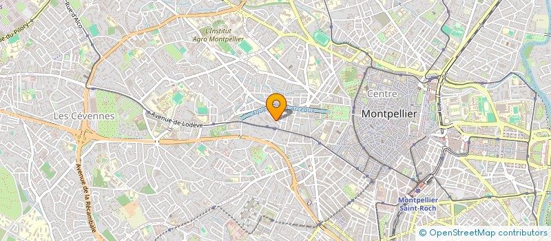 localisation de l'entreprise MADAME ELISE BOISGONTIER à MONTPELLIER