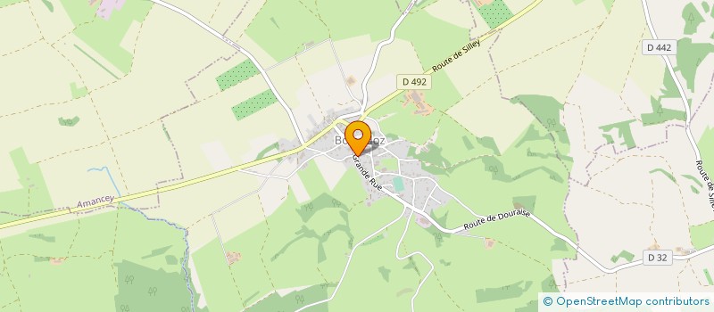 localisation de l'entreprise MADAME ELISE BOLARD  AMANCEY