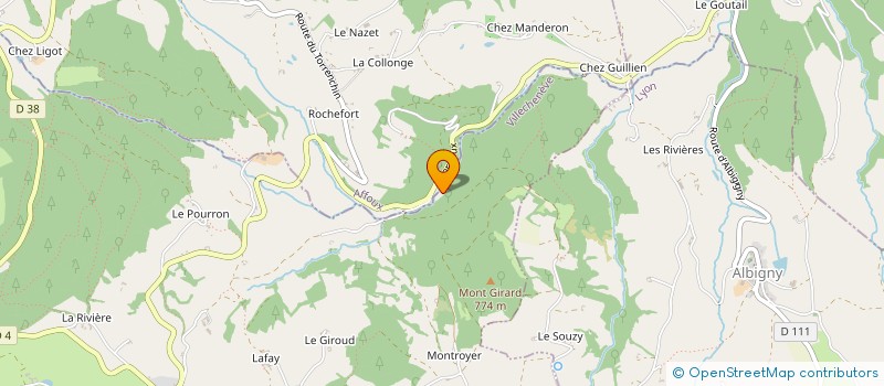 localisation de l'entreprise MADAME ELISE BONHOMME  SAINTE-AGATHE-EN-DONZY