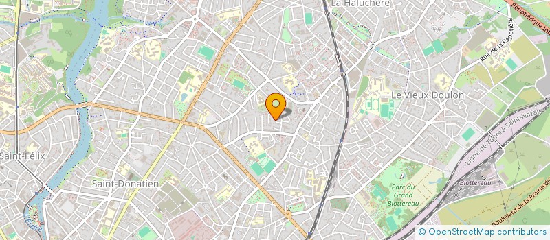 localisation de l'entreprise MADAME ELISE BONNEAU à NANTES