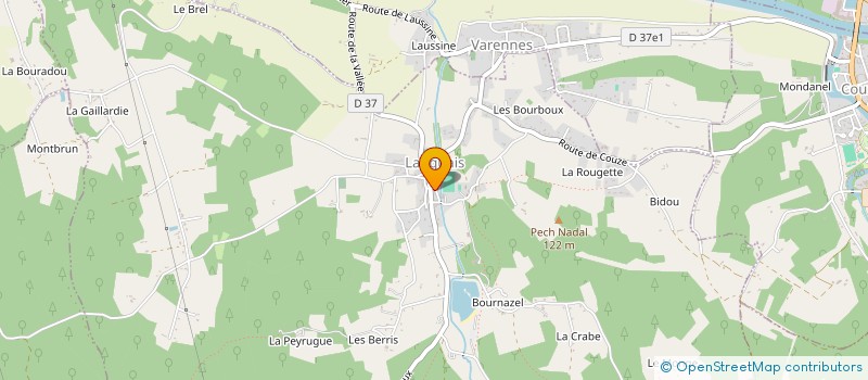 localisation de l'entreprise MADAME ELISE BONNET à CAUSE-DE-CLERANS