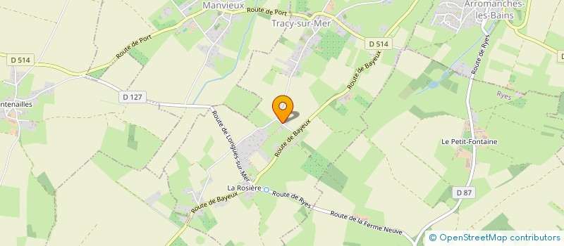 localisation de l'entreprise MADAME ELISE BORNET  LE DEZERT