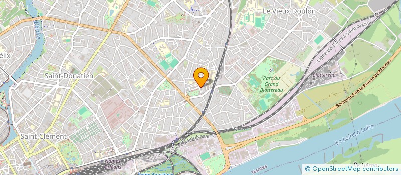 localisation de l'entreprise MADAME ELISE BOURILLON  NANTES