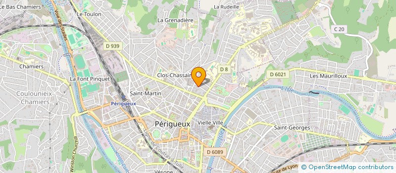 localisation de l'entreprise MADAME ELISE BOUSQUET  PERIGUEUX